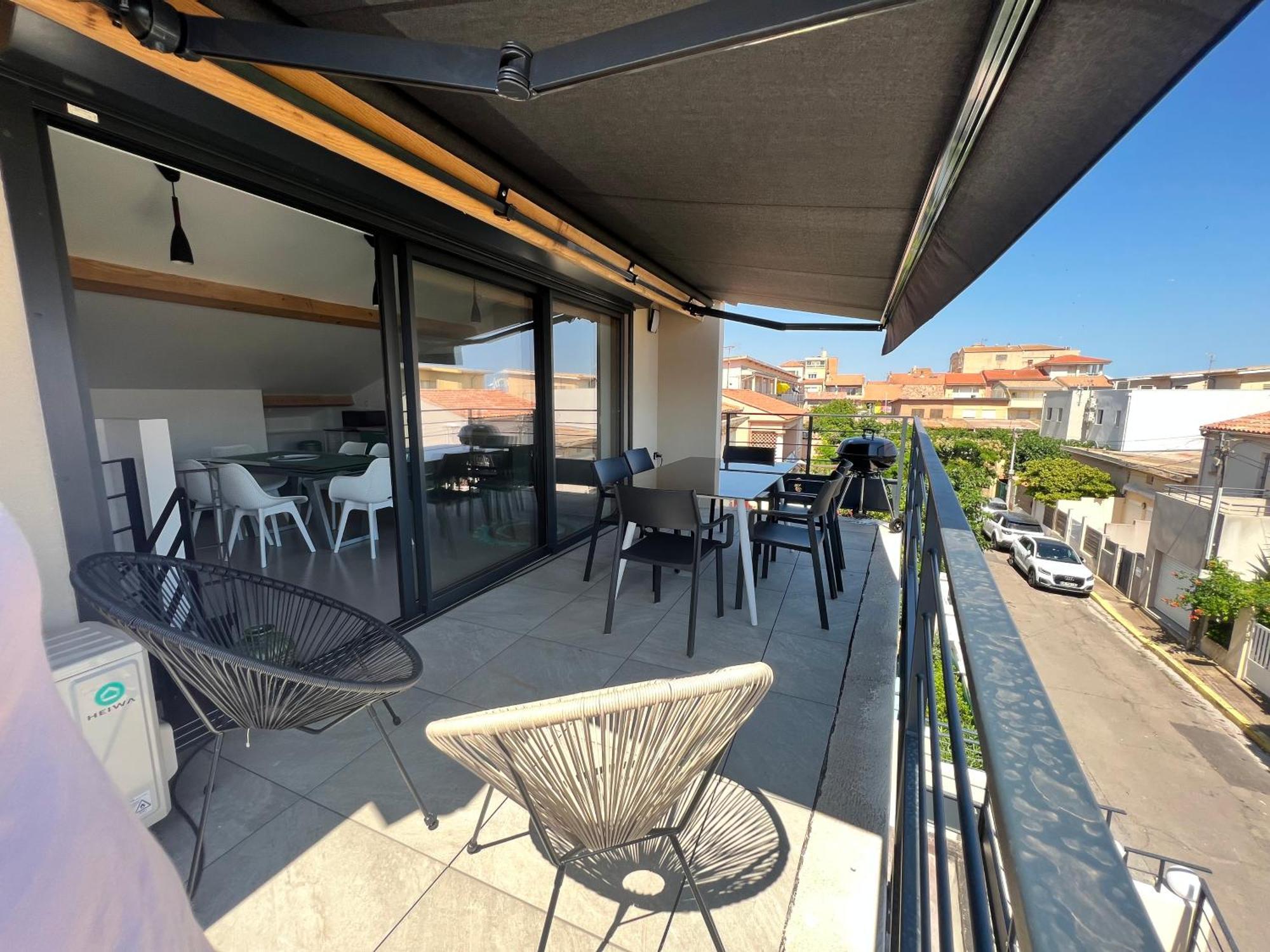 Oustal Caval Marin A Appartement Valras-Plage Buitenkant foto